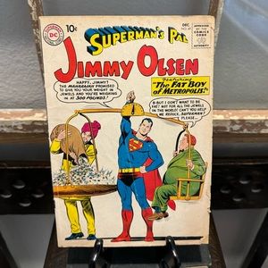 1960 Superman’s Pal Jimmy Olsen #49 DC Comics The Fat Boy Of Metropolis